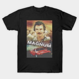 Tom Selleck Magnum <> Graphic Design T-Shirt